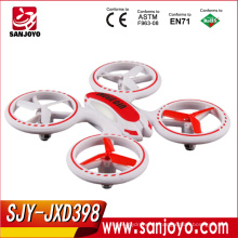 Orginal JXD398 2.4G 4CH mini Quadcopter con vuelo nocturno RTF RC Drone SJY-JXD398